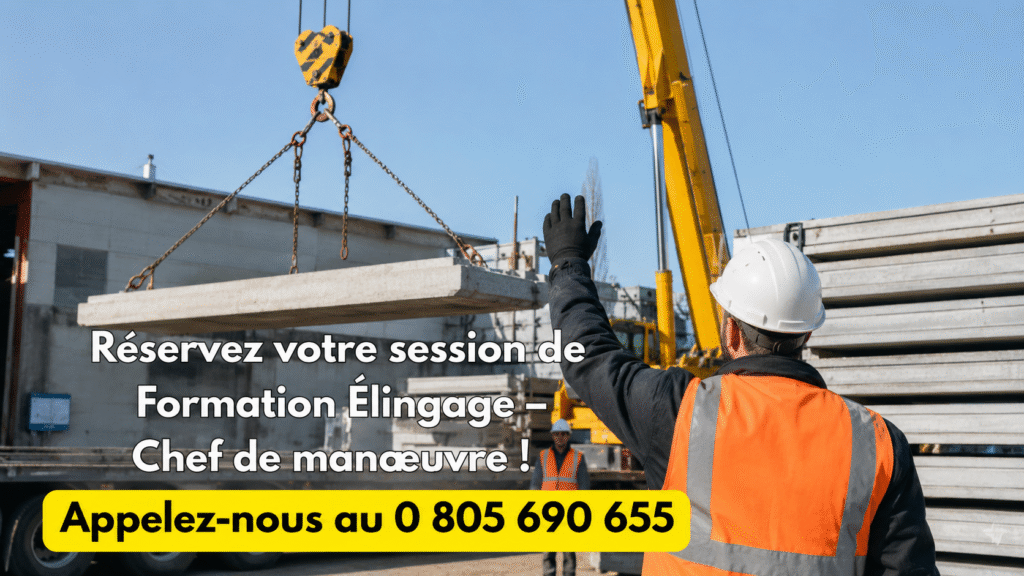 Formation Élingage – Chef de manœuvre
