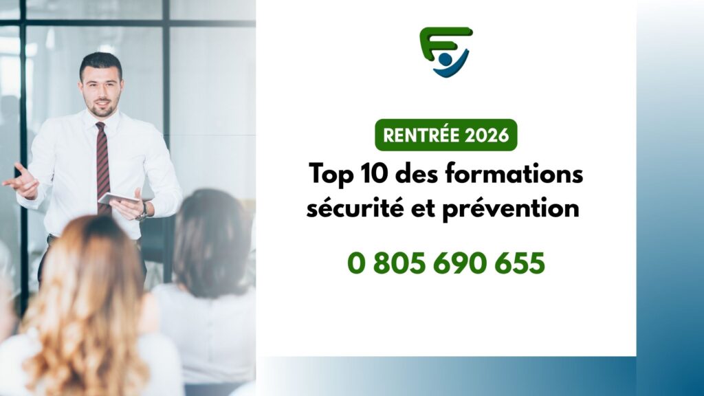 Top 10 des formations sécurité et prévention – Rentrée 2026